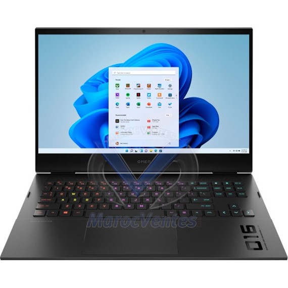 PC Portable OMEN 16 Intel i7-12700H 16,1" FHD 16 Go 1 TB SSD WIN11H Shadow Black 6D6Z0EA