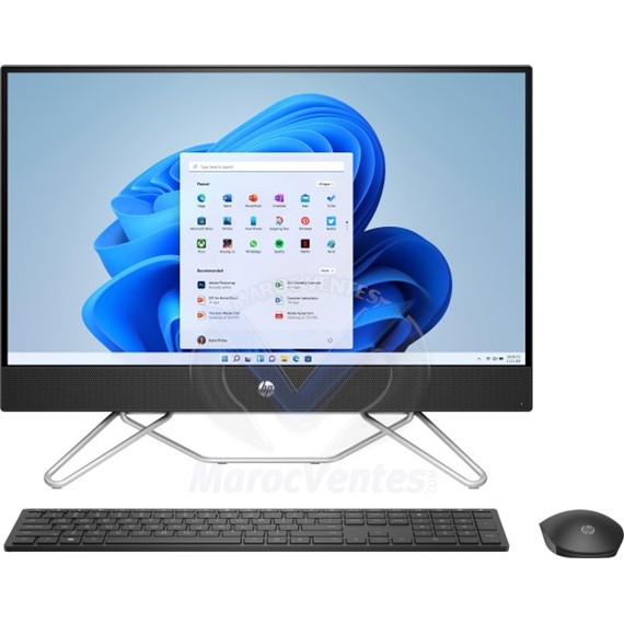 PC Bureau HP Pavilion 24-cb1001nk AIO 24 i5-1235U 8GB 1TB+256GB Ecran 23.8" (60,5 cm)Touch Black 6E0X4EA