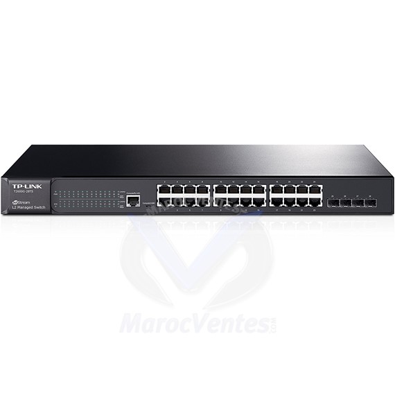 Switch 24 Ports Gigabit + 4 Ports T2600G-28TS(TL-SG3424)