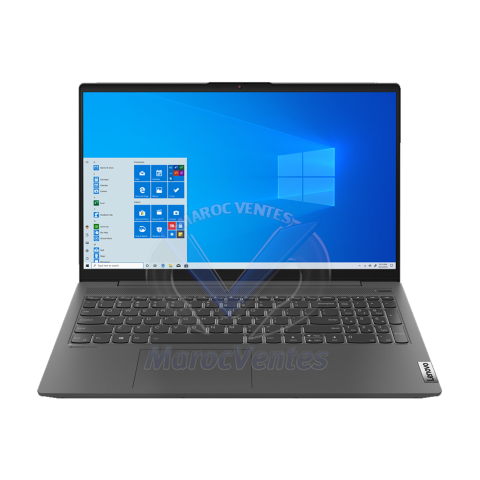 PC Portable IdeaPad 5 15ITL05 Intel i5-1135G7 15,6" 8Go 512Go SSD Win 11 Home GRAPHITE GREY 82FG01G7FE