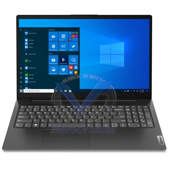PC Portable LENOVO V15-ALC AMD Ryzen 3 5300U 15,6" 4Go 256GB SSD Freedos Black 82KD000YFE