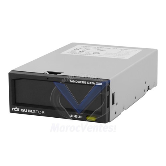 Tandberg RDX QuikStor, Lecteur de disque, RDX, Serial ATA, interne, 5.25", noir - jusqu