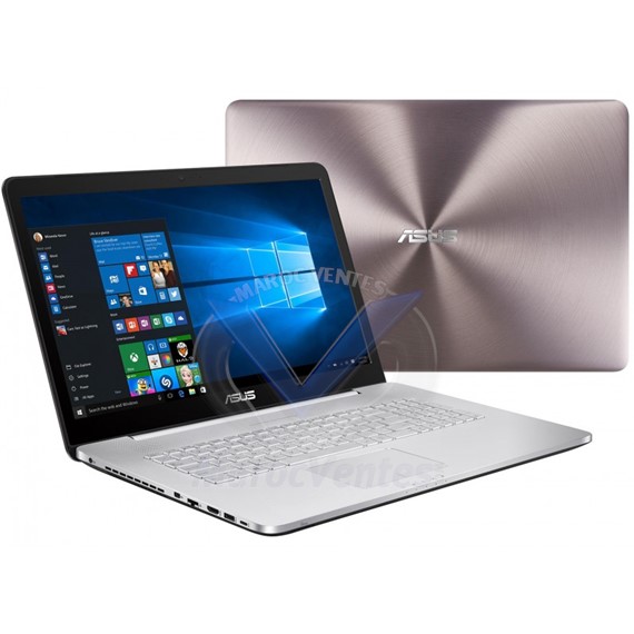PC Portable Série N N752VX-GC251T RAM 8G SATA 2.6 GHz 1TB 90NB0AY1-M02890