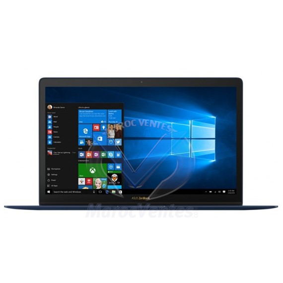 PC Portable Ultrabook ZenBook 3 UX390UA-GS040T Dark Blue RAM 8 GB Disque Dur  256 GB 90NB0CZ1-M05720