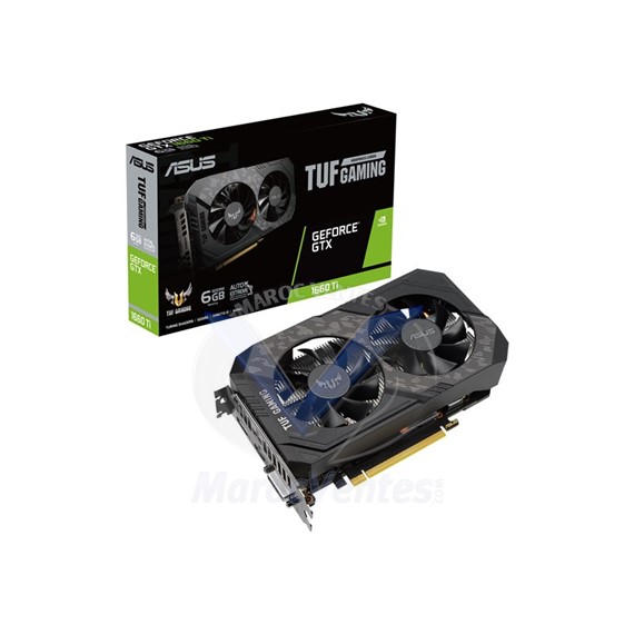 Carte Graphique NVIDIA TUF-GTX1660TI-6G-EVO-GAMING 90YV0CT8-M0NA00