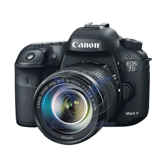 Appareil photo Reflex EOS 7D Mark II - 18-135 IS STM CMOS 20,2 MP 9128B137AA
