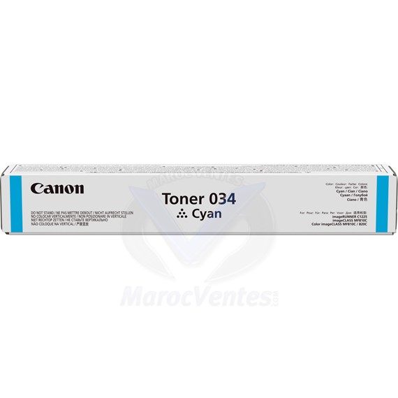 Cartouche de toner Cyan 034 d