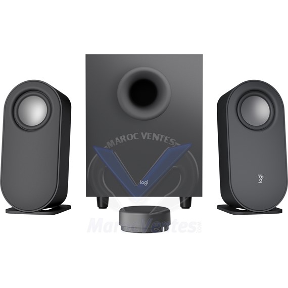 Haut-parleurs pour Ordinateur Bluetooth LOGITECH Z407 avec Subwoofer et Commande sans Fil - GRAPHITE 980-001348