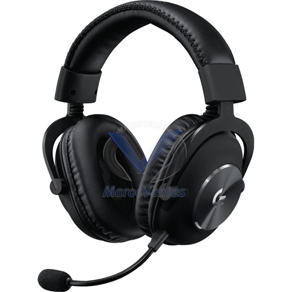 Casque Gaming Filaire LOGITECH G PRO X - Micro bleu - NOIR - DAC USB 981-000818