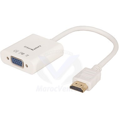 Adaptateur HDMI  VGA 15cm ADH07UF