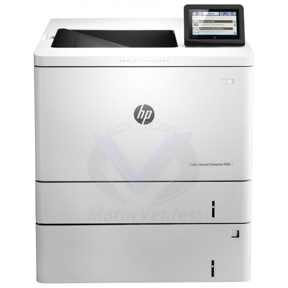 Imprimante laser couleur M553x LaserJet Duplex A4 1200 x 1200 dpi USB 2.0 1200 feuilles B5L26A