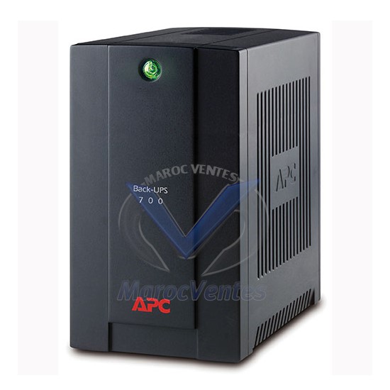 Onduleur Line interactive APC BACK-UPS 700VA, 230V, AVR, prises françaises (BX700U-FR) BX700U-FR