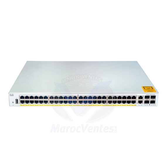 Catalyst 1000 48port GE, POE, 4x1G SFP C1000-48P-4G-L