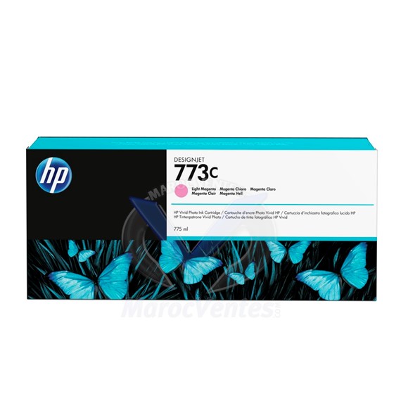 HP 773C 775-ml Light Magt DesignJet Ink Cartridge C1Q41A
