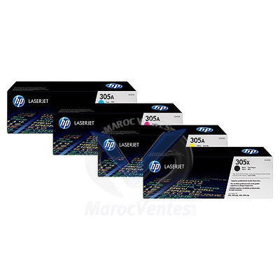 Cartouche 305A Magenta Contract LaserJet Toner Cartridge CE413AC