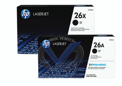 Cartouche Toner 26X High Yield Black Original LaserJet  Ca CF226X