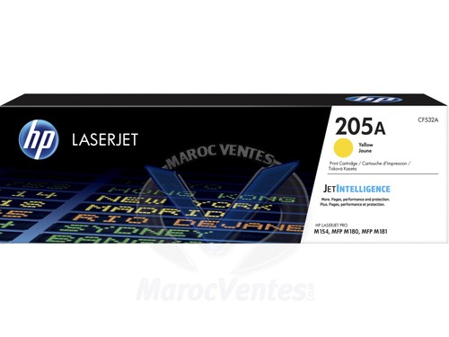 HP 205A Yellow LaserJet Toner Cartridge 900 CF532A