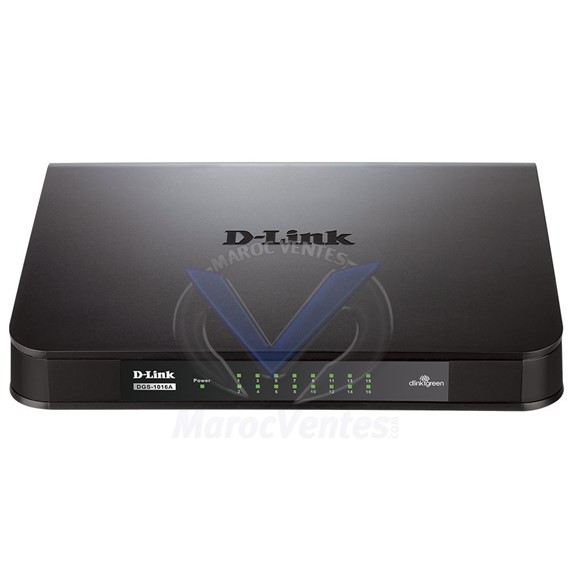 Switch Gigabit 8 Ports 10/100/1000 Mbps DGS-1016A/E