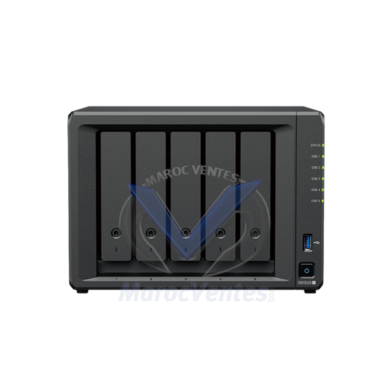 SYNOLOGY WR Processeur AMD-V1500Bá 4 coeurs Ghz Raid Software RAM 8 Go 36Mois DS1825+