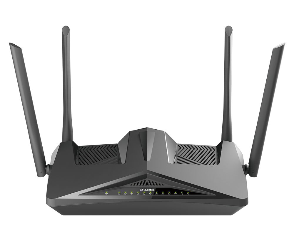 Routeur Modem Double Bande sans Fil AX1800 VDSL2 / ADSL2+ avec VOIP DSL-X1852E/MME