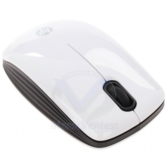Souris sans fil Z3200 1 600 dpi LED 2,4 GHz blanche E5J19AA