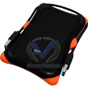 Silicon Power SP010TBPHDA30S3K Armor A30 1 TB Hard Drive - 2.5" Drive - External - Portable SP010TBPHDA30S3K