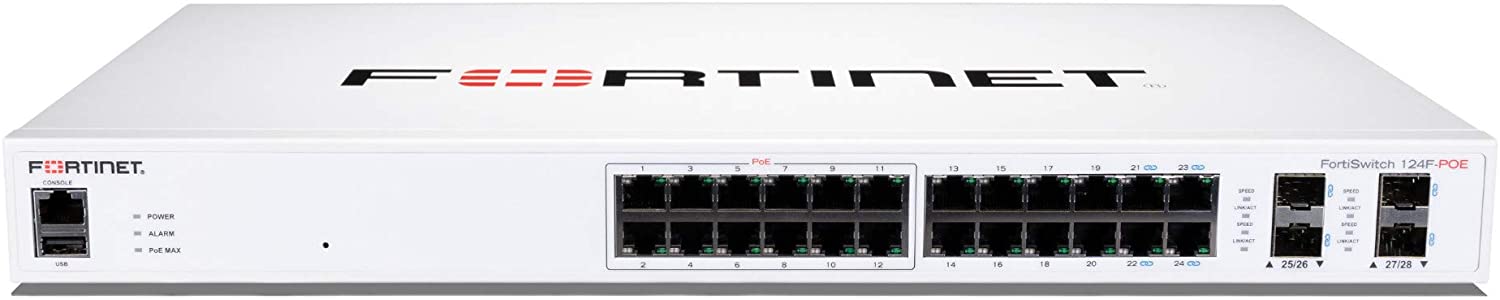 Switch POE Géré L2+ avec 24 Ports GE dont 12 POE+ 4 SFP+ FS-124F-POE