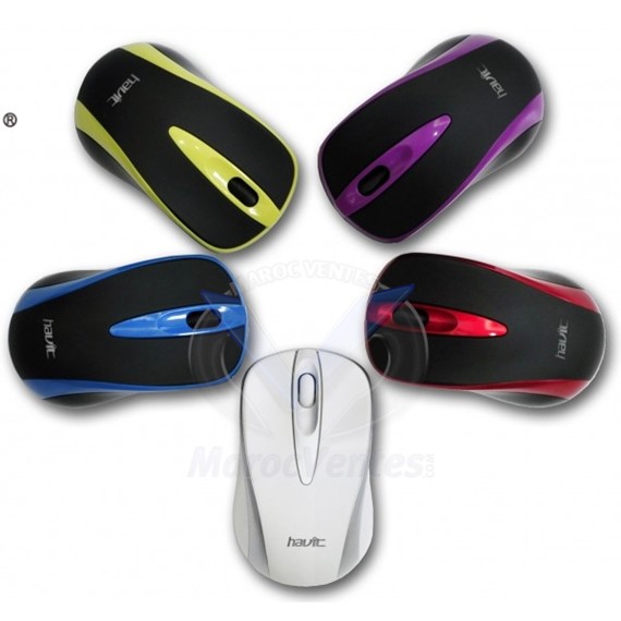 Souris USB Optique 1.35m HV-MS675