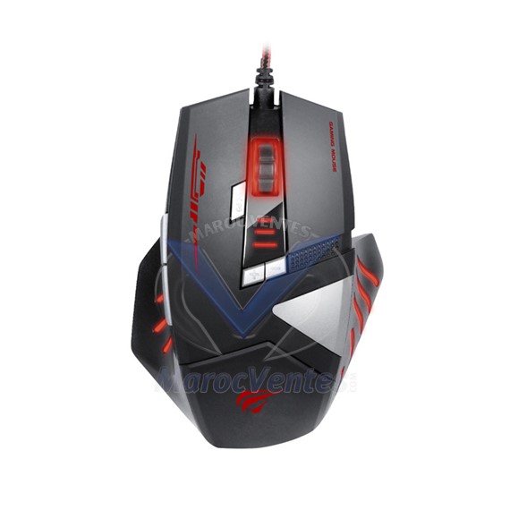 Souris de jeu programmable 8 boutons 4000DPI HV-MS798