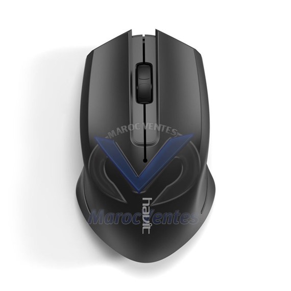Souris Sans Fil 3 Boutons Noir HV-MS987GT