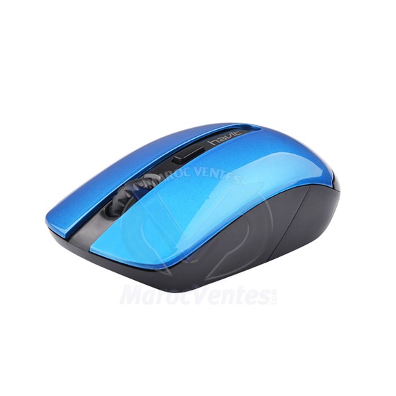 Souris Sans Fil  800-1600 DPI Bleu HV-MS989GT