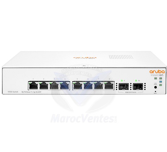 HP Aruba IOn 1930 8G 2SFP Switch JL680A