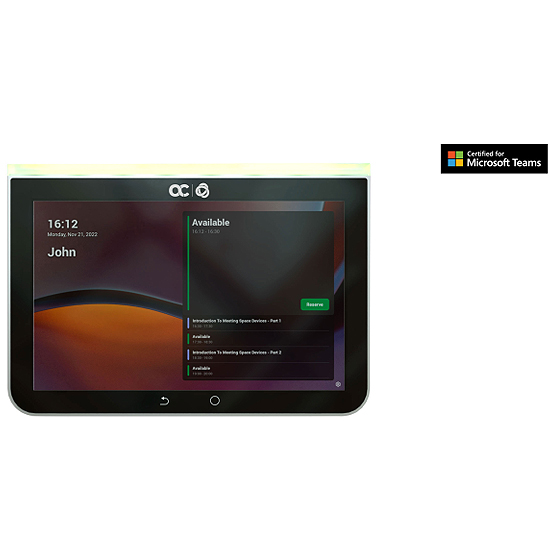 Planificateur de Salle de Réunion Ecran Tactile 8 Pouces KAC-SCD-10