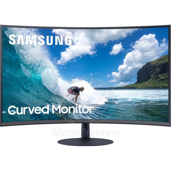Moniteur 27 pouces CURVED serie 5 1920 x 1080 Windows 10 LC27T550FDRXEN