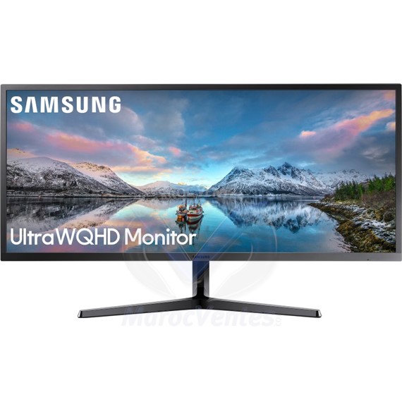 Moniteur Flat 34"  Résolution QHD serie 5 Noir LS34J550WQMXZN
