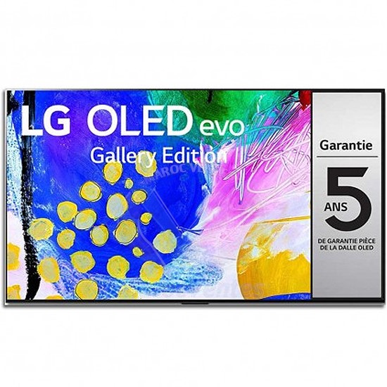 TV 77" (195 cm) OLED 4K SMART G2 IA α9 DOLBY VISION IQ ATMOS (2022) OLED77G26LA