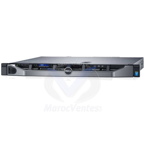 Serveur PowerEdge R230 E3-1220V6 8Go 1To 1U PER230-E3-1220V6