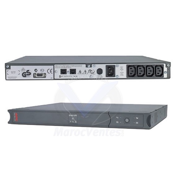 Onduleur Smart-UPS SC 450VA  - 1U Convertible Rack/Tour SC450RMI1U