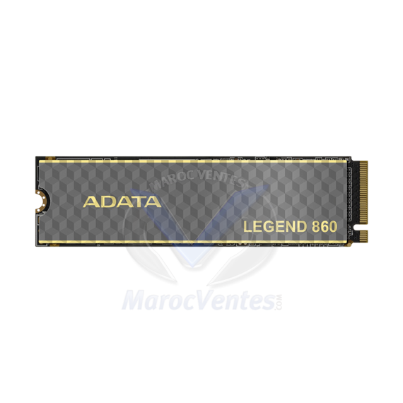 ADATA SSD LEGEND 860 500 GB PCIe Gen4 x4 M.2 2280 12 Mois SLEG-860-500GCS