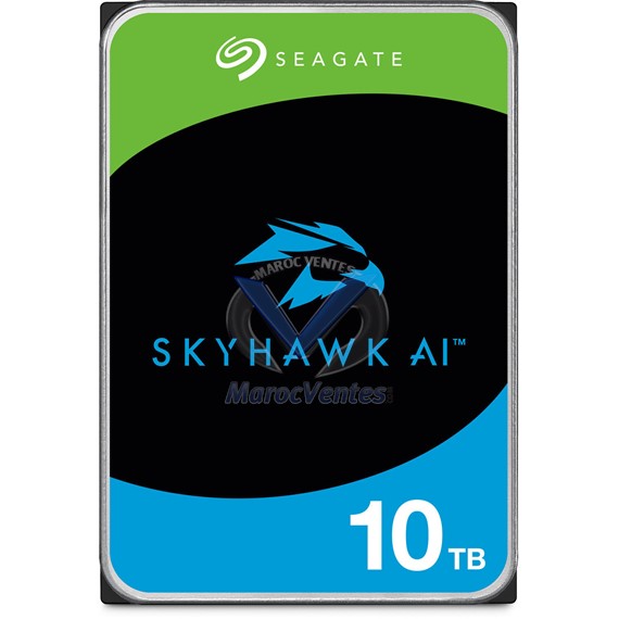 Disque dur Interne 3.5" SkyHawk AI 10 To pour la vidéosurveillance ( ST10000VE001