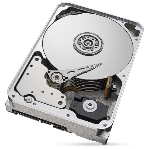 Seagate IronWolf 12 To, Disque dur interne NAS HDD, CMR 3,5 SATA 6 Gbit/s  7 200 tr/min, 256 Mo de mémoire cache, pour NAS RAID, services Rescue