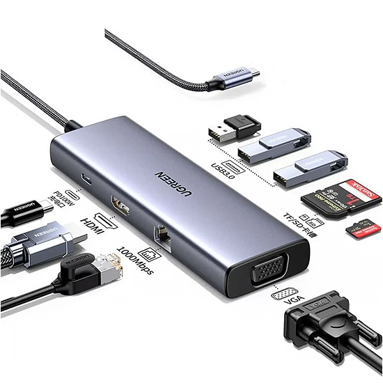 Station d 'Accueil USB-C 9 en 1 15600