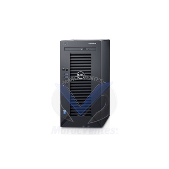 PowerEdge T30 Intel Xeon E3-1225v5 3,3 GHz 8 Go de RAM 1 To de SATA 1 an de garantie PET3002