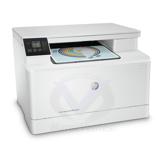 Imprimante LaserJet Pro MFP M180n Couleur MFP 3en1 T6B70A