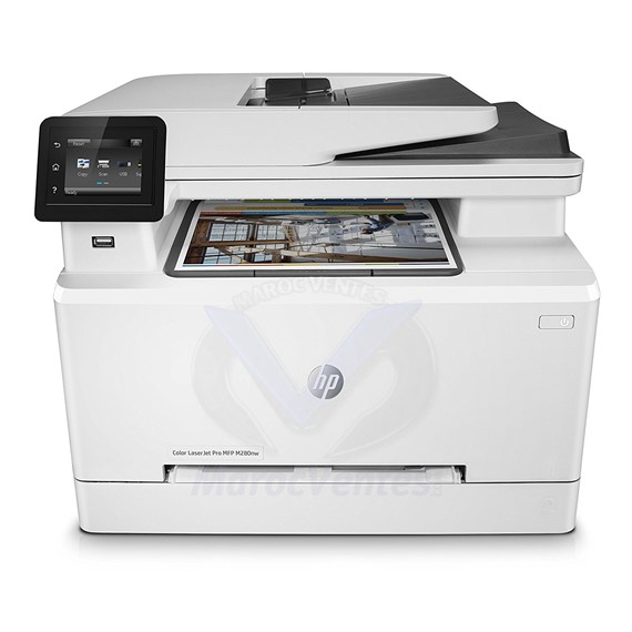 Imprimante Multifonction LaserJet Pro M280nw Couleur Écran Couleur Tactile 2,7" Wi-Fi T6B80A