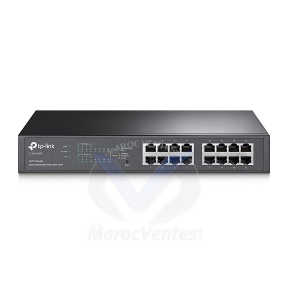 Switch Easy Smart 16 Ports Gigabit 8 Ports PoE+ TL-SG1016PE