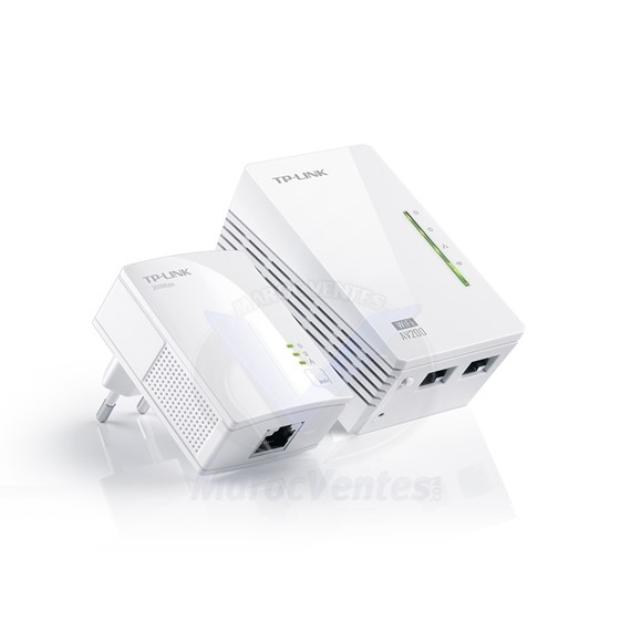 Kit de démarrage Extenseur CPL AV200 Wi-Fi N 300 TL-WPA2220KIT