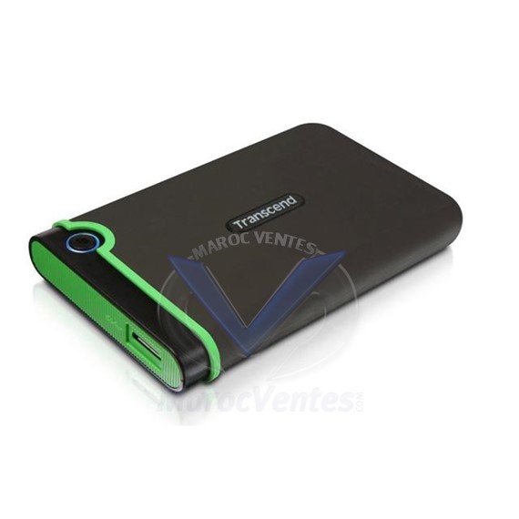 Disque Dur Externe 2TB StoreJet 25M3 2000Go Vert, Gris TS2TSJ25M3