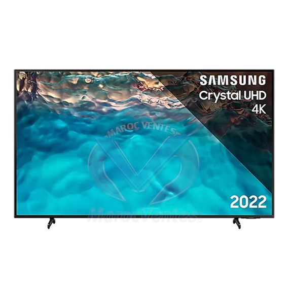 TV Smart 60" UHD 4K Crystal 3840x2,160 Recepteur Intégré UA60BU8000UXMV