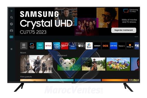 TV Smart Crystal 55" (138 cm) 4K UHD 2023 Noir UE55CU7172U